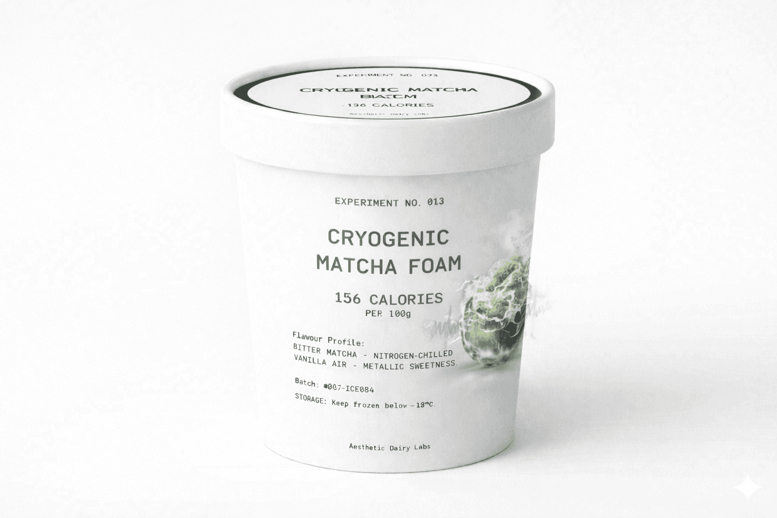 CRYOGENIC MATCHA FOAM
